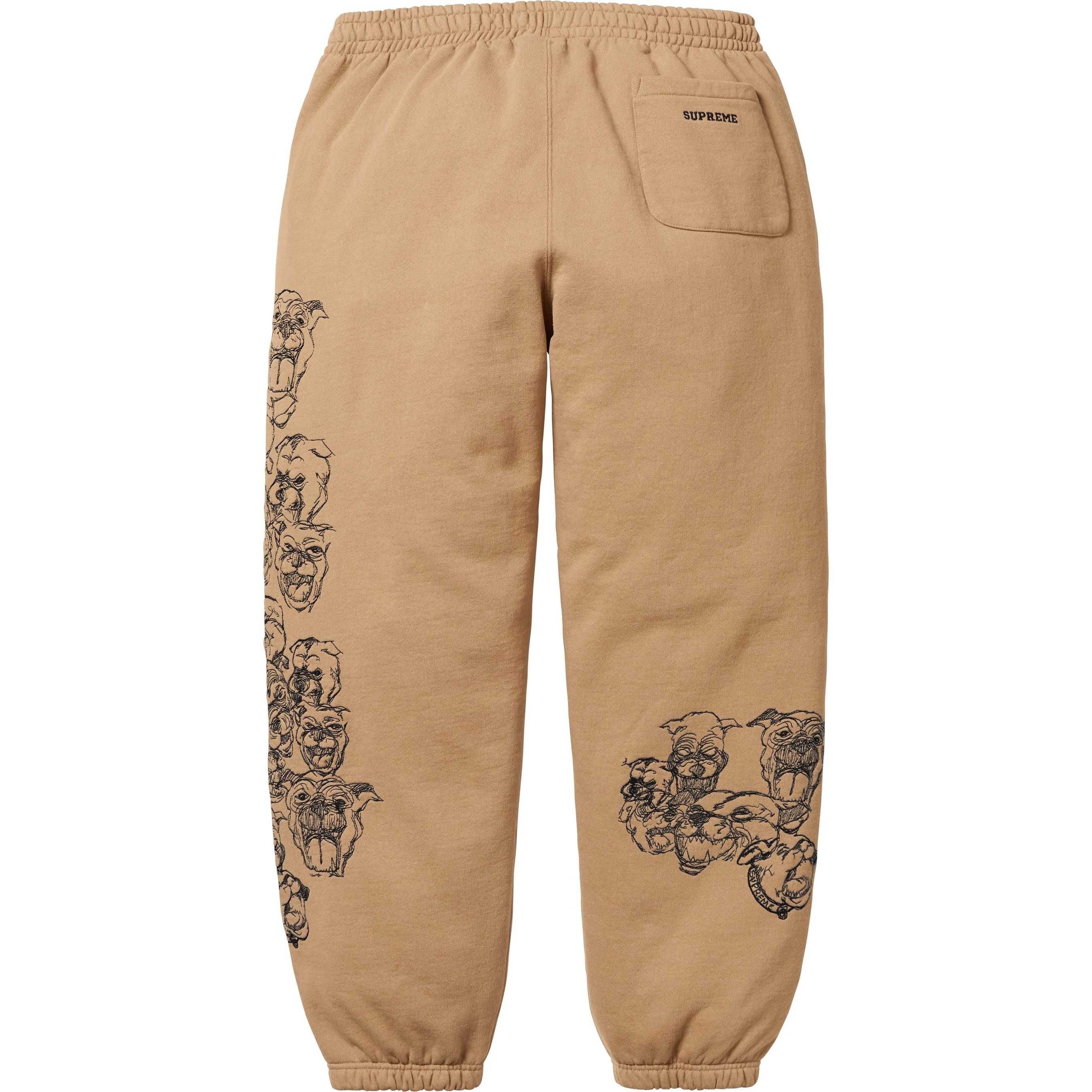 Pitbulls Embroidered Sweatpant view 2